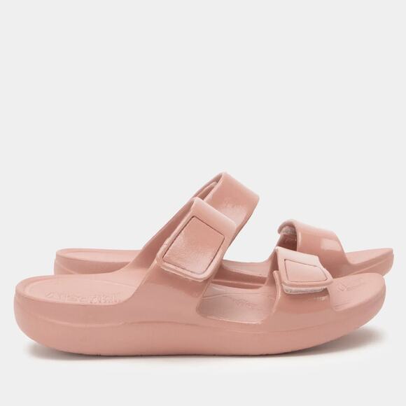 Alegria Womens Orbyt Lightweight Recovery Slide Sandals - Dusty Rose Gloss NEW - Picture 3 of 7